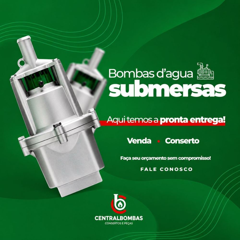 Promoção Central Bombas — bombas d'água 1